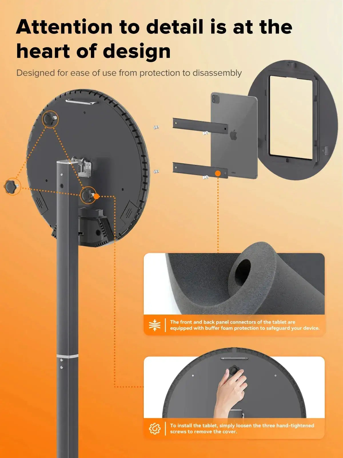 Ipad Photo Booth with RGB Ring Light Portable App Control - ToylandEU