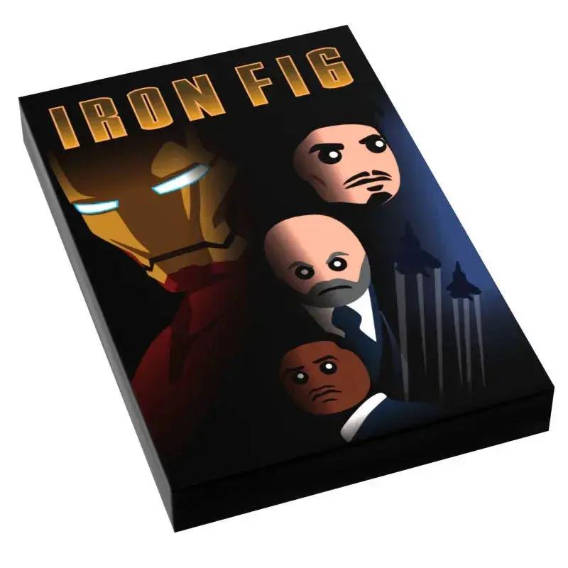 Iron Fig Movie Cover (2x3 Tile) - B3 Customs - ToylandEU