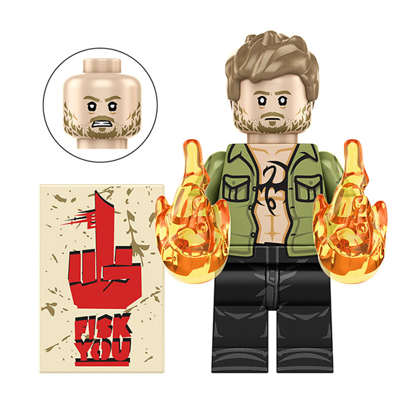Iron Fist Minifigure | LEGO Compatible | Toylandeu™