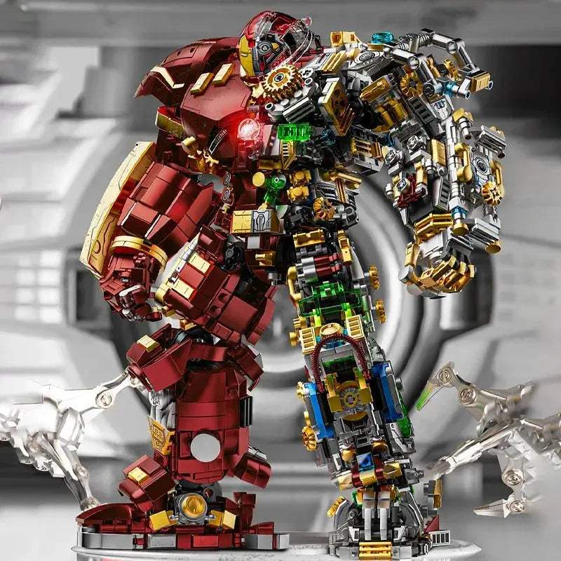 Iron Heroes Building Blocks Mech Set For Collectors - ToylandEU