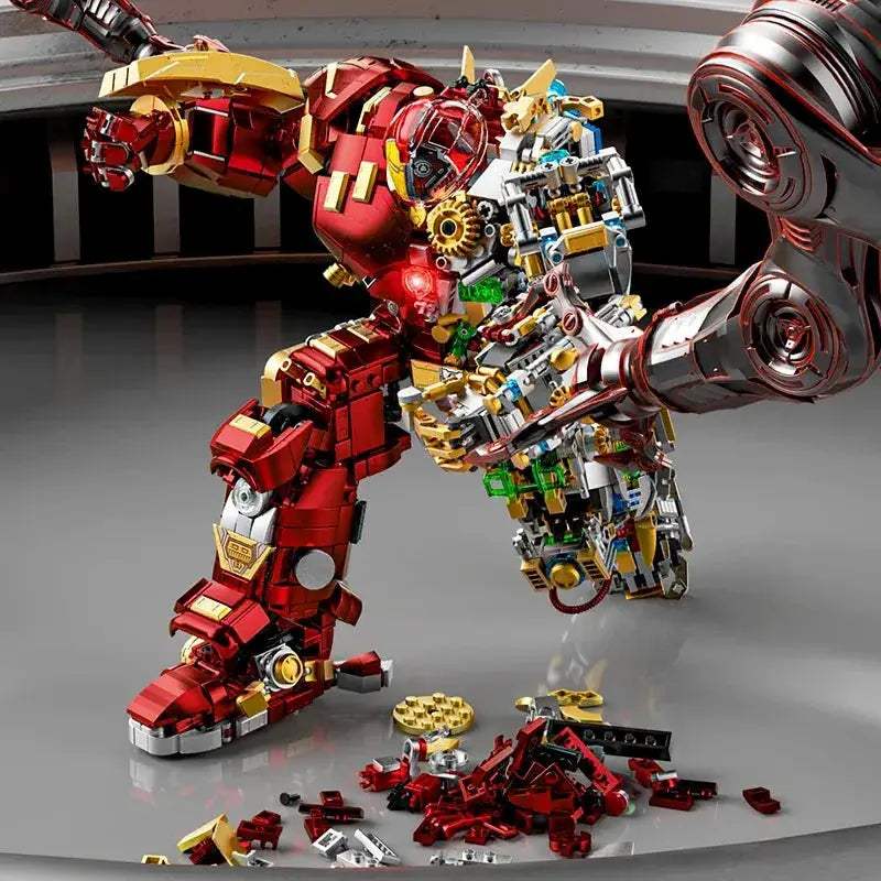Iron Heroes Building Blocks Mech Set For Collectors - ToylandEU