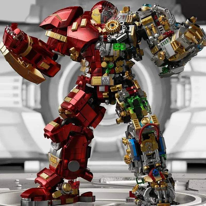 Iron Heroes Building Blocks Mech Set For Collectors - ToylandEU