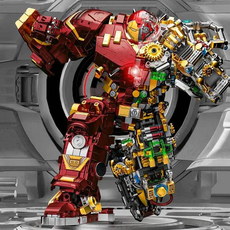 Iron Heroes Building Blocks Mech Set For Collectors - ToylandEU