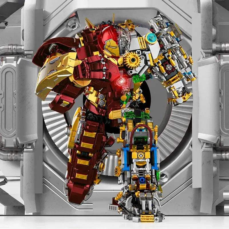 Iron Heroes Building Blocks Mech Set For Collectors - ToylandEU
