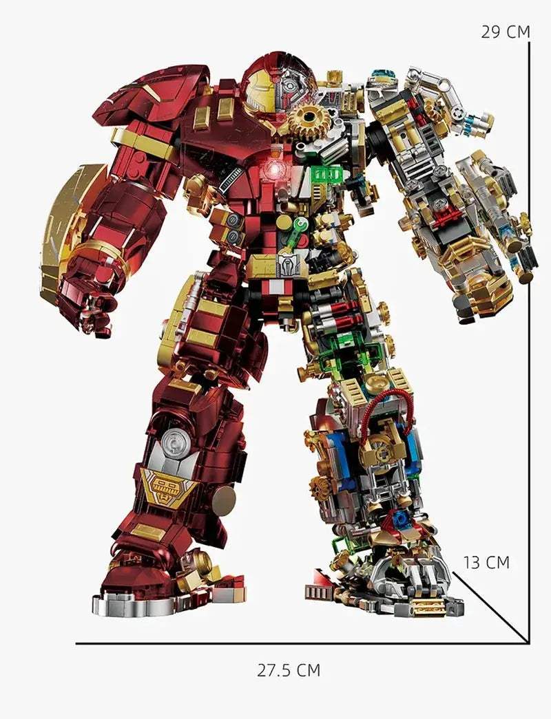 Iron Heroes Building Blocks Mech Set For Collectors - ToylandEU