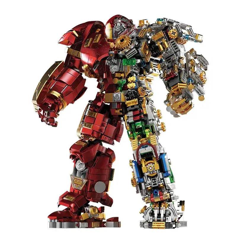 Iron Heroes Building Blocks Mech Set For Collectors - ToylandEU