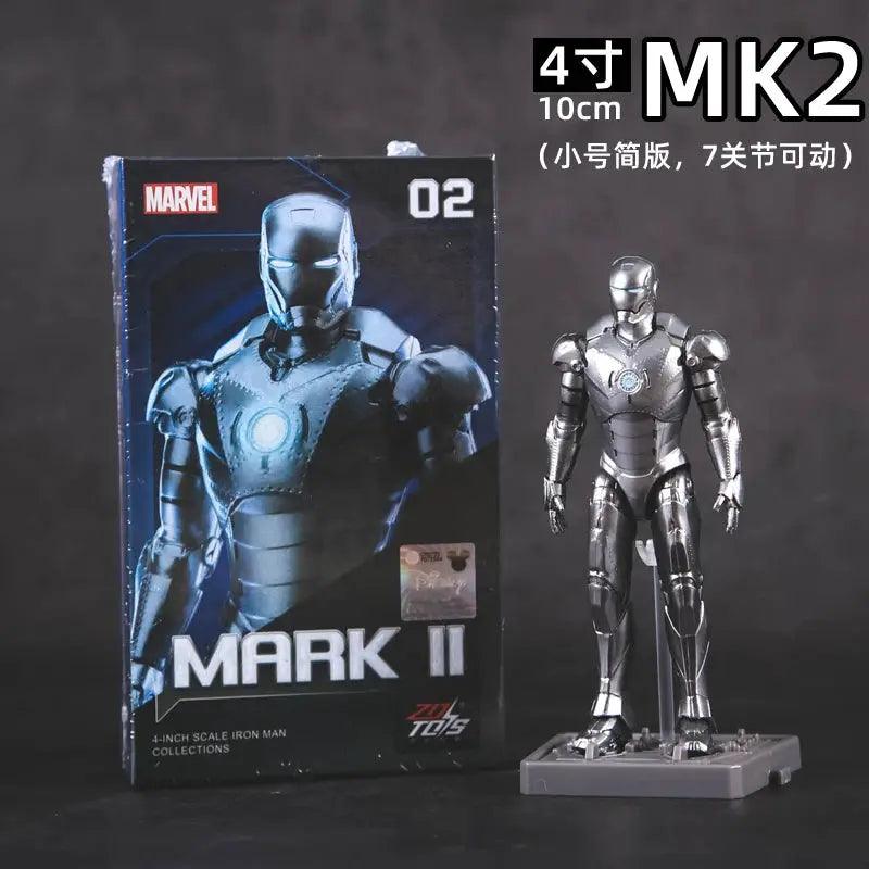  Iron Man Action Figure 4 Inch MK1 MK7 Ideal Gift -  ToylandEU™