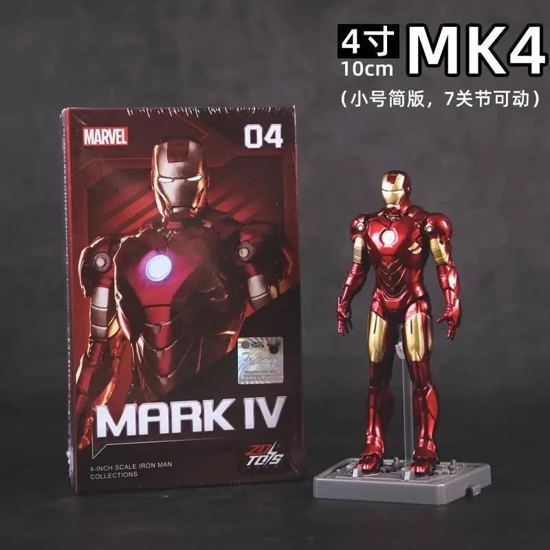  Iron Man Action Figure 4 Inch MK1 MK7 Ideal Gift -  ToylandEU™