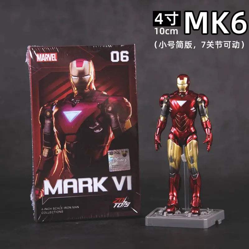  Iron Man Action Figure 4 Inch MK1 MK7 Ideal Gift -  ToylandEU™
