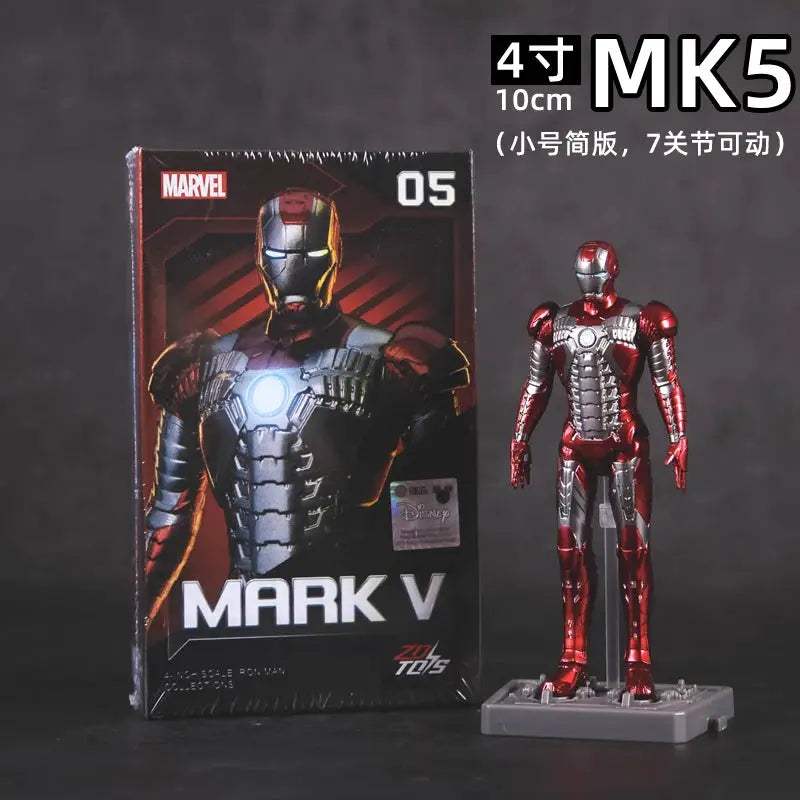  Iron Man Action Figure 4 Inch MK1 MK7 Ideal Gift -  ToylandEU™