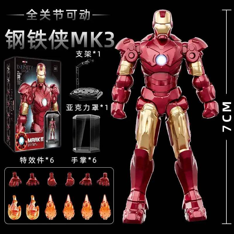  Iron Man Action Figure Collectible Statue Premium Gift -  ToylandEU™