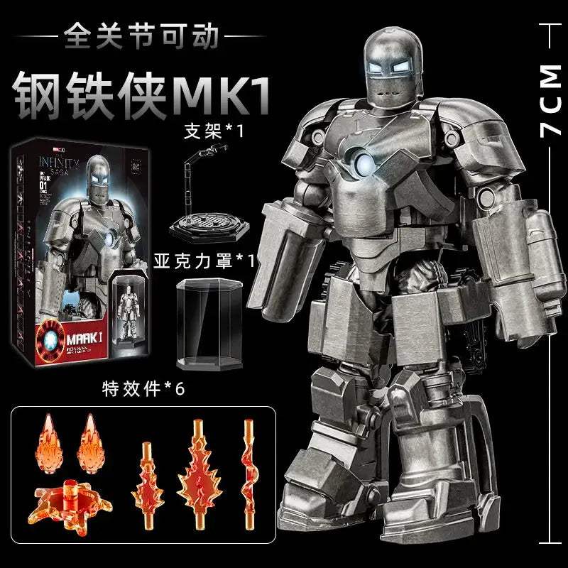  Iron Man Action Figure Collectible Statue Premium Gift -  ToylandEU™