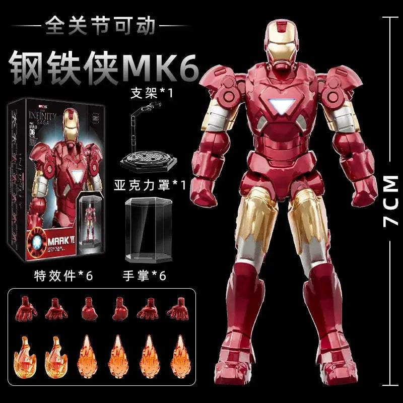  Iron Man Action Figure Collectible Statue Premium Gift -  ToylandEU™