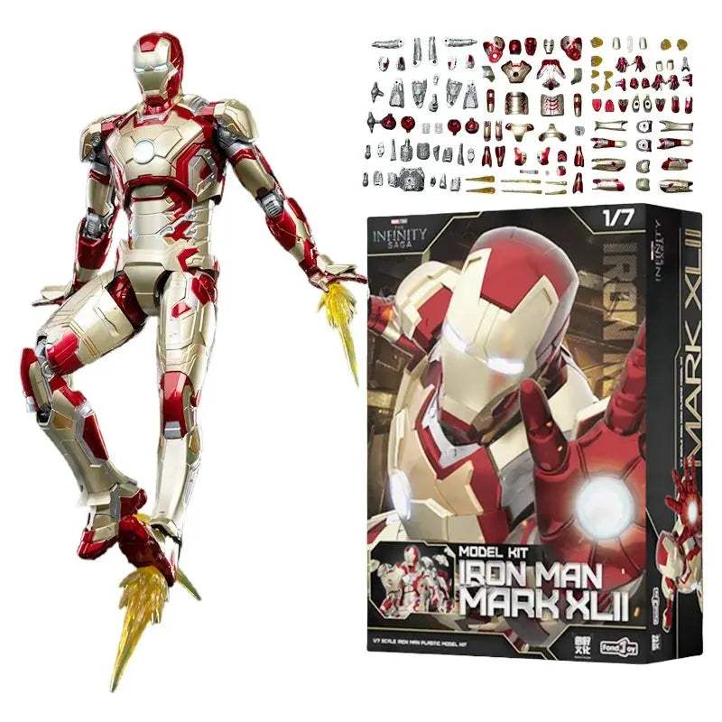 Iron Man Action Figure DIY Collectible Figure For Kids - ToylandEU