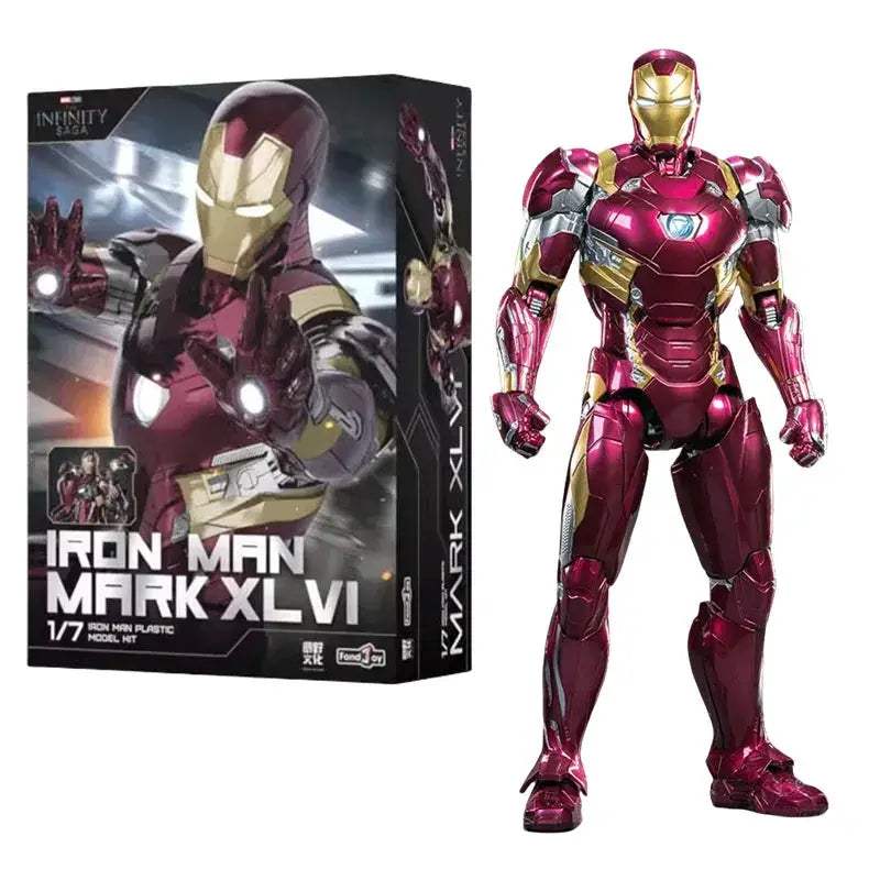 Iron Man Action Figure DIY Collectible Figure For Kids - ToylandEU