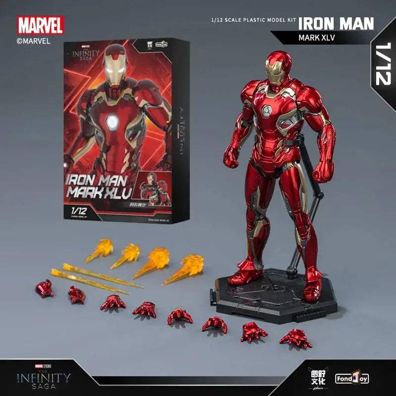 Iron Man Action Figure DIY Collectible Figure For Kids - ToylandEU