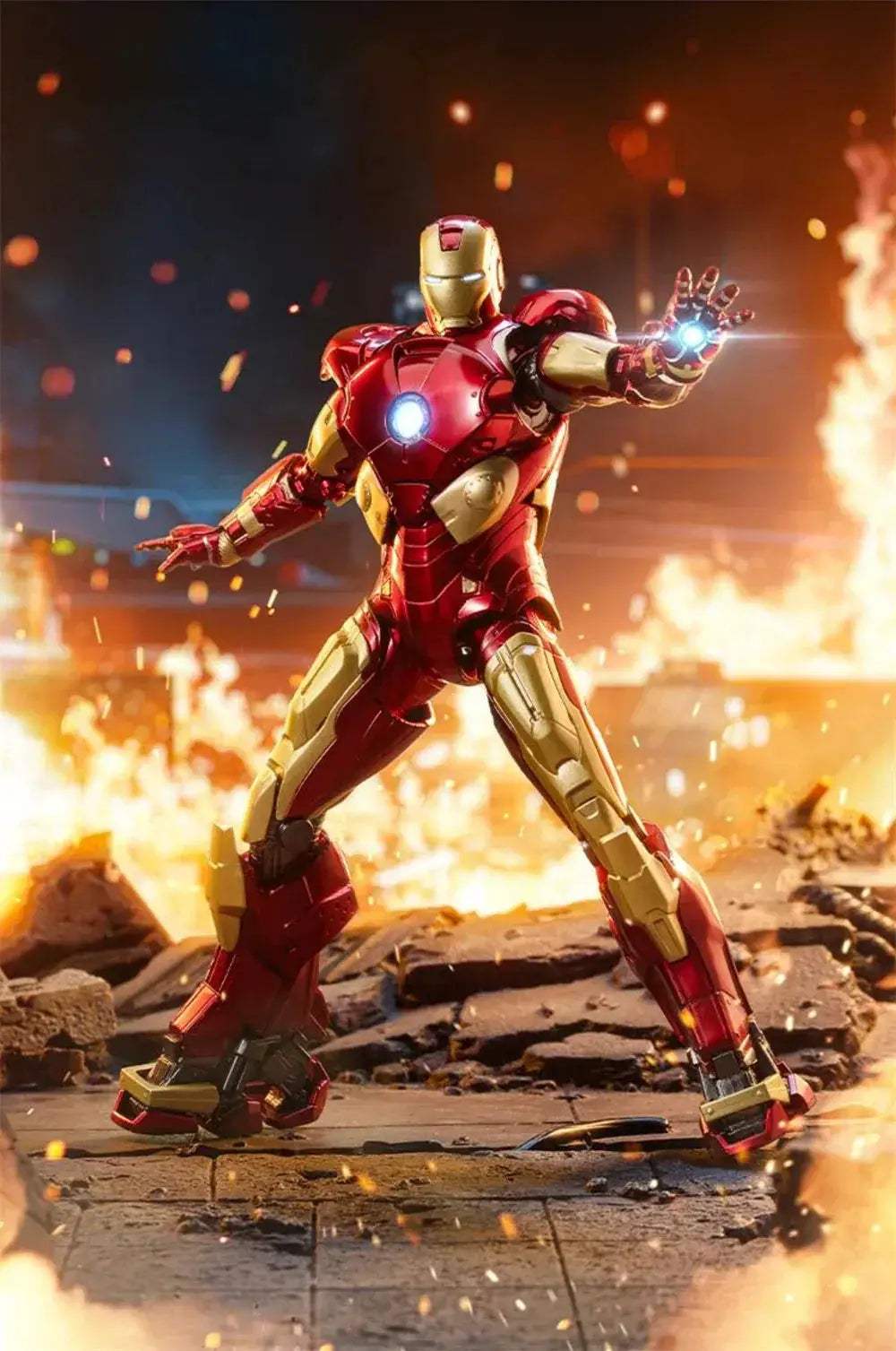 Iron Man Action Figure Marvel Collectible With Premium Detail - ToylandEU