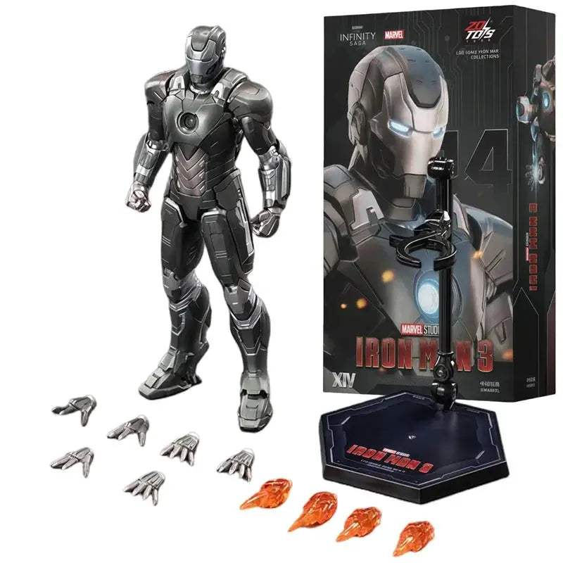 Iron Man Action Figure Marvel Collectible With Premium Detail - ToylandEU
