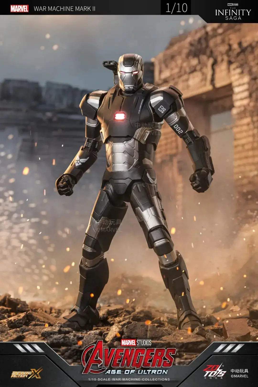 Iron Man Action Figure Marvel Collectible With Premium Detail - ToylandEU