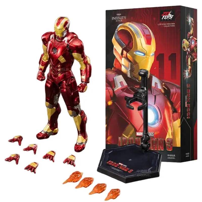 Iron Man Action Figure Marvel Collectible With Premium Detail - ToylandEU