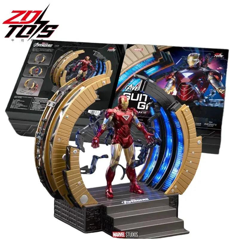  Iron Man Action Figure Suit Up Gantry LED Platform Premium -  ToylandEU™