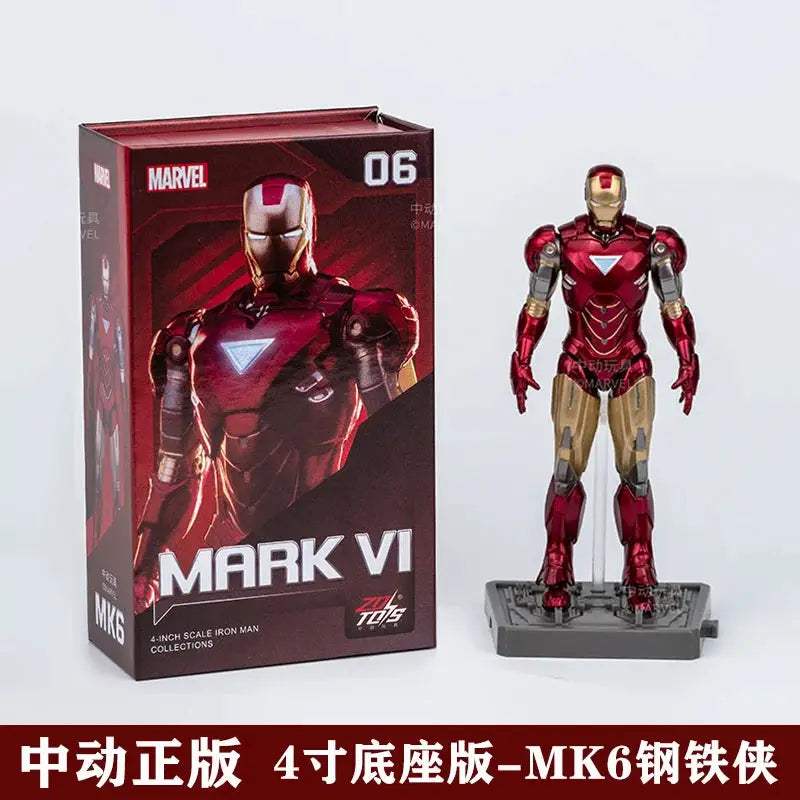  Iron Man Action Figure With Display Base Mk1 To Mk7 -  ToylandEU™
