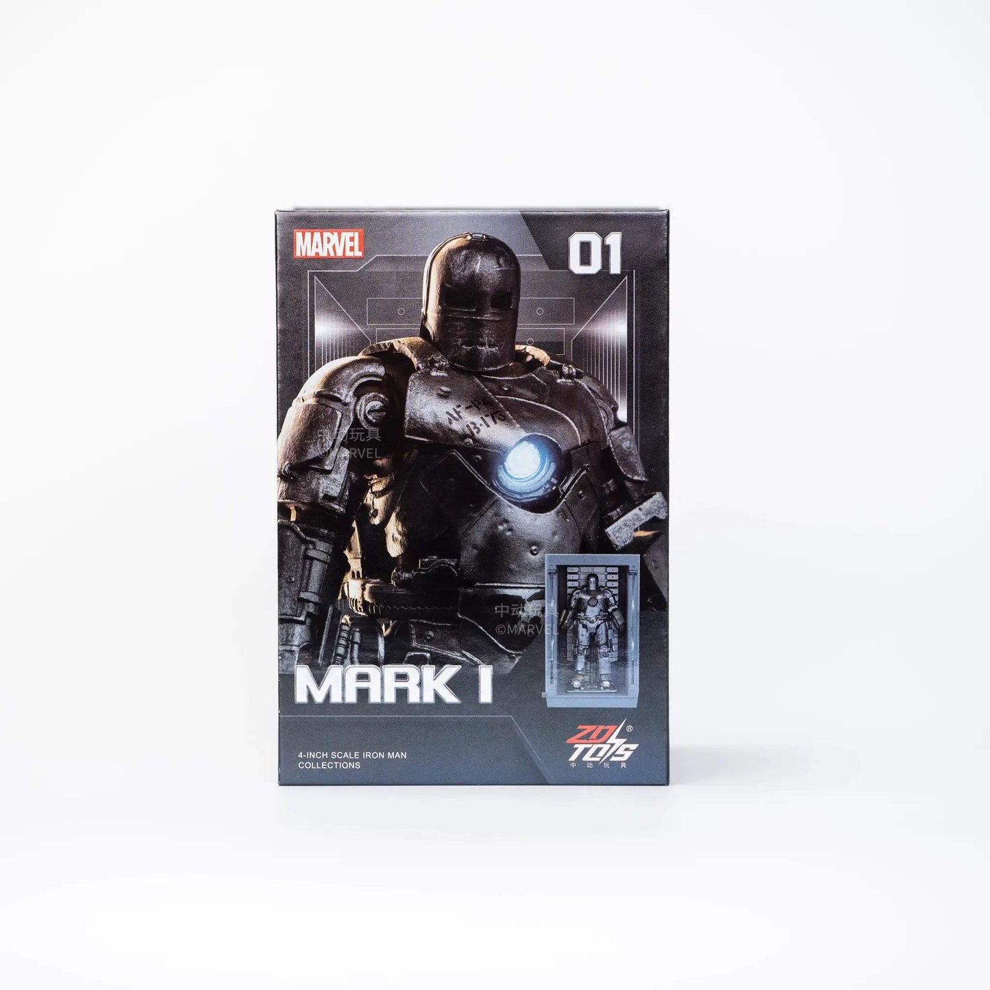  Iron Man Action Figure With Display Base Mk1 To Mk7 -  ToylandEU™