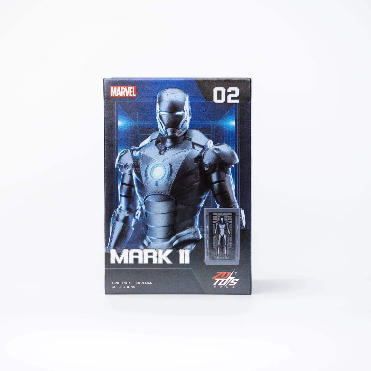  Iron Man Action Figure With Display Base Mk1 To Mk7 -  ToylandEU™