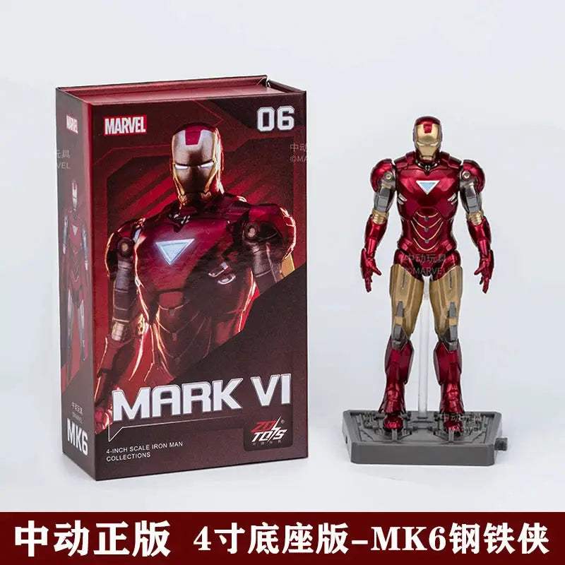  Iron Man Action Figure With Display Base Mk1 To Mk7 -  ToylandEU™