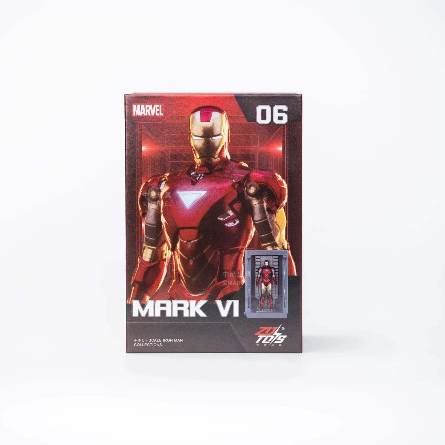  Iron Man Action Figure With Display Base Mk1 To Mk7 -  ToylandEU™
