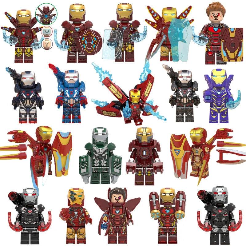 Iron Man Building Blocks | Fully Assembled | Toylandeu™
