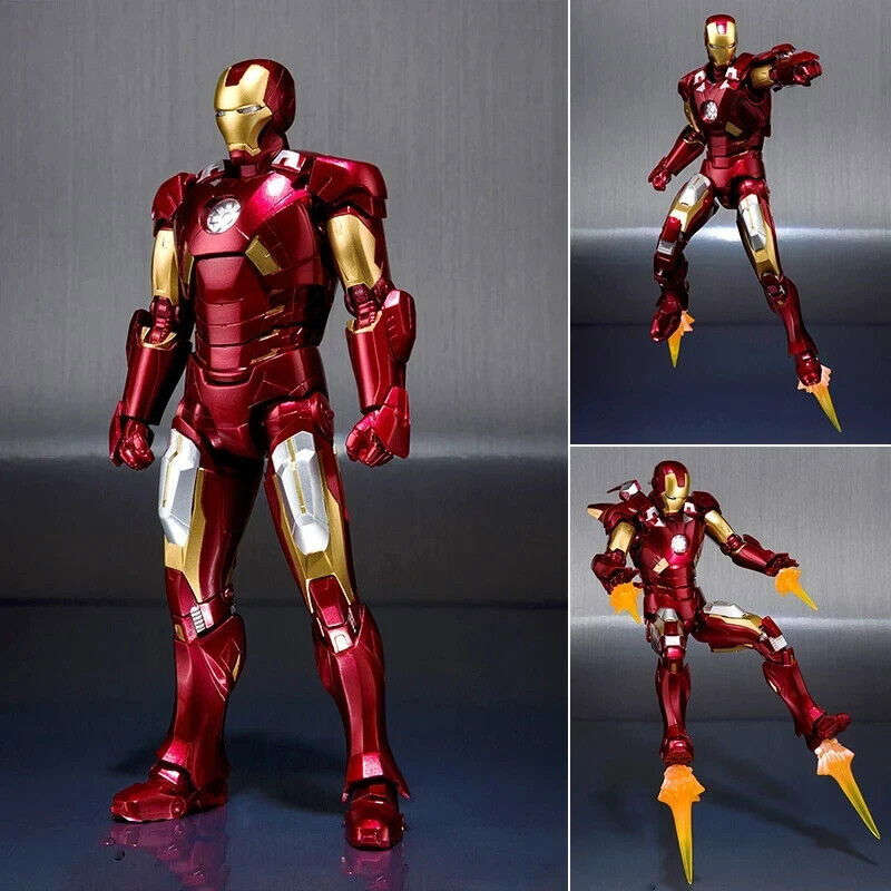 Iron Man Collectible Figure 6 Inch Marvel Avengers PVC 