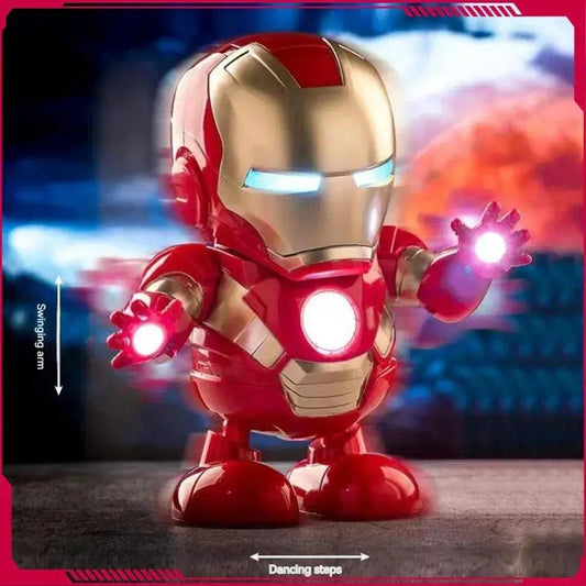 Iron Man Dance Action Figure With LED Singing Feature -  ToylandEU™