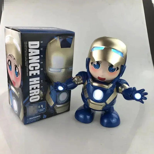  Iron Man Dance Action Figure With LED Singing Feature -  ToylandEU™