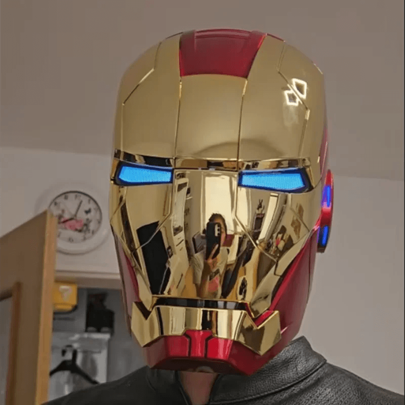 Iron Man Helmet | Auto Voice Control | Toylandeu™
