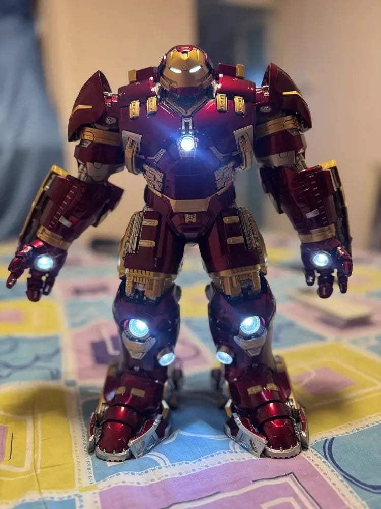  Iron Man Hulkbuster Action Figure LED Display Premium -  ToylandEU™