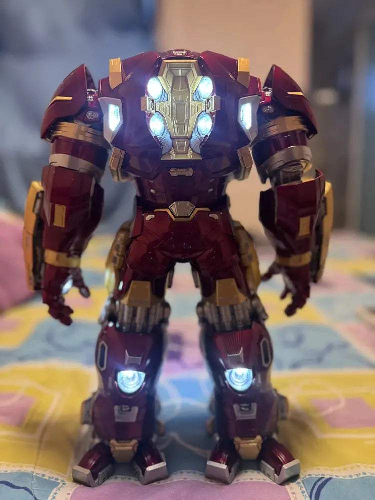  Iron Man Hulkbuster Action Figure LED Display Premium -  ToylandEU™