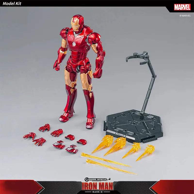  Iron Man MK3 1:12 Scale Action Figure Premium Marvel -  ToylandEU™