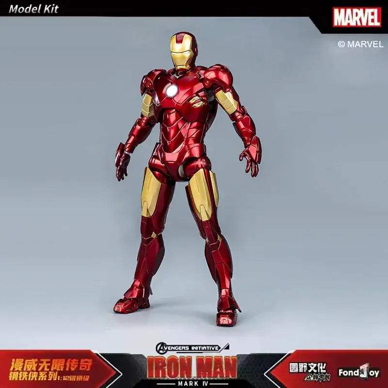 Iron Man MK4 Model Kit Figure With Articulated Joints - ToylandEU