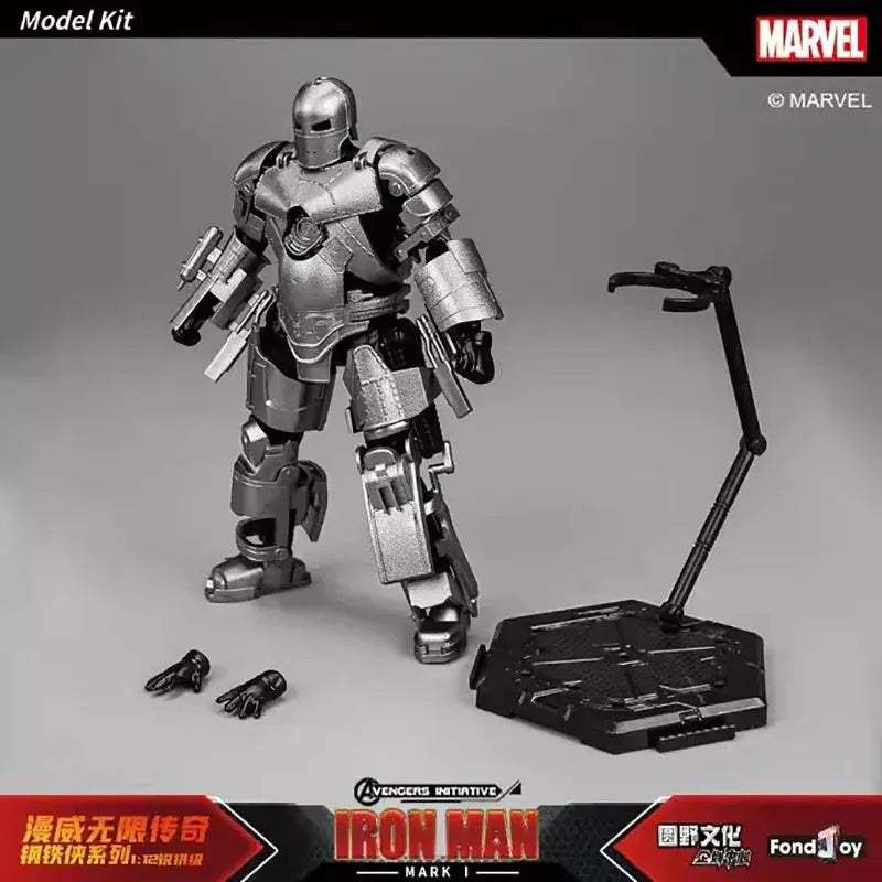 Iron Man MK4 Model Kit Figure With Articulated Joints - ToylandEU