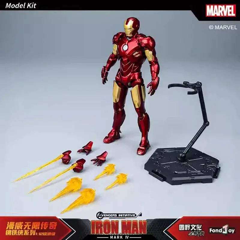 Iron Man MK4 Model Kit Figure With Articulated Joints - ToylandEU