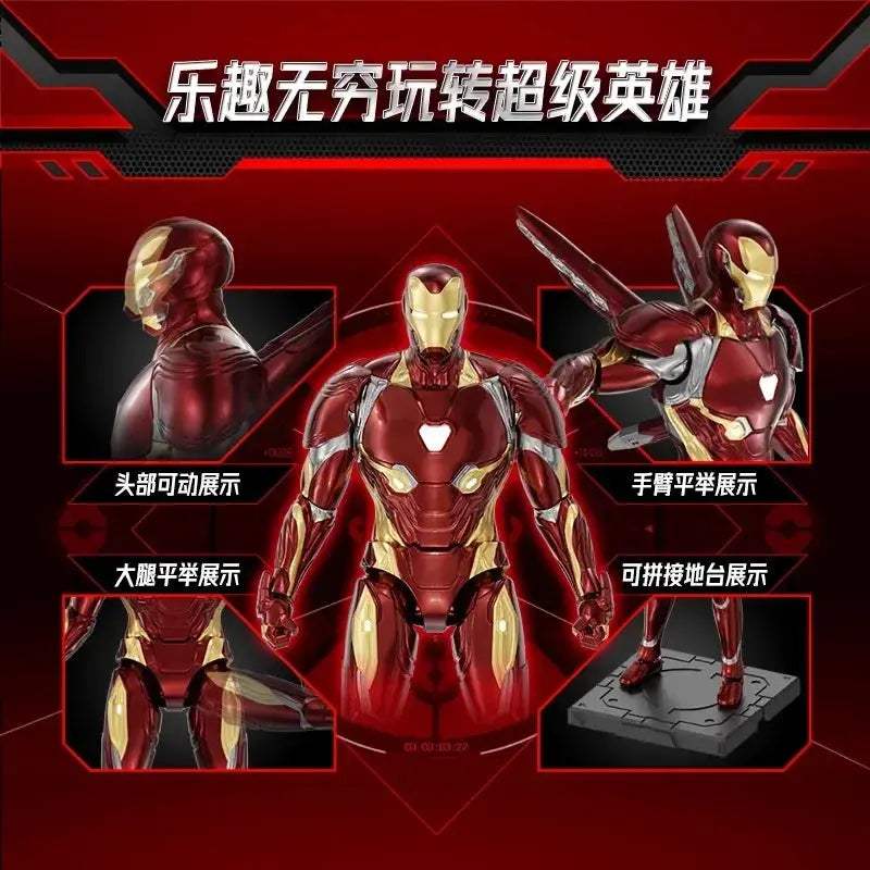 Iron Man MK50 Action Figure DIY Assembly Collectible Toy - ToylandEU