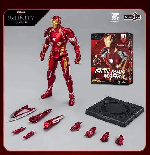 Iron Man MK50 Action Figure DIY Assembly Collectible Toy - ToylandEU