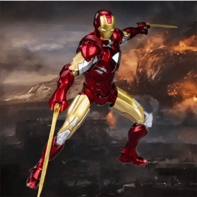  Iron Man MK6 Buildable DIY Figure OneToTwelve Avengers -  ToylandEU™