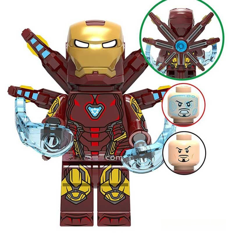 Iron Man Minifigure | Mark 85 Nano Armor | Toylandeu™