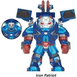 Iron Patriot Hulkbuster Figure, Marvel Collectible, ABS Plastic Figure, Durable Build - ToylandEU