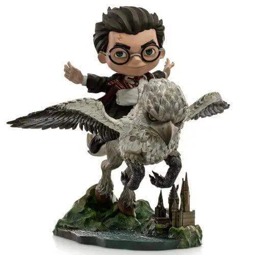 Harry Potter Buckbeak MiniCo Vinyl Figure Illusion Flying Over Hogwarts - ToylandEU