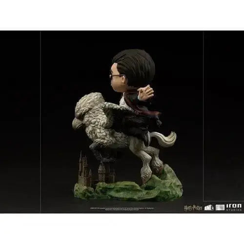 Harry Potter Buckbeak MiniCo Vinyl Figure Illusion Flying Over Hogwarts - ToylandEU