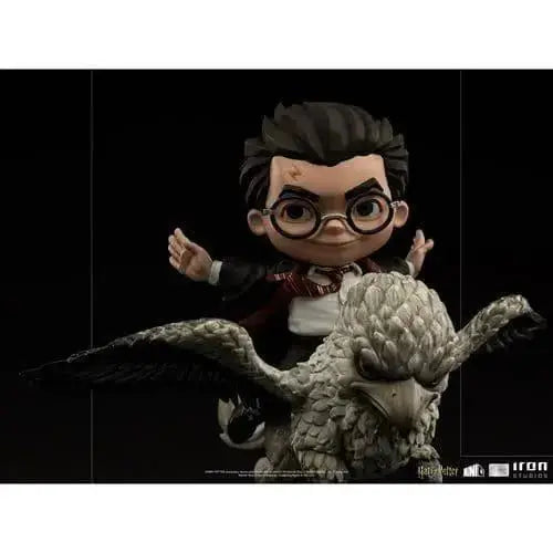 Harry Potter Buckbeak MiniCo Vinyl Figure Illusion Flying Over Hogwarts - ToylandEU