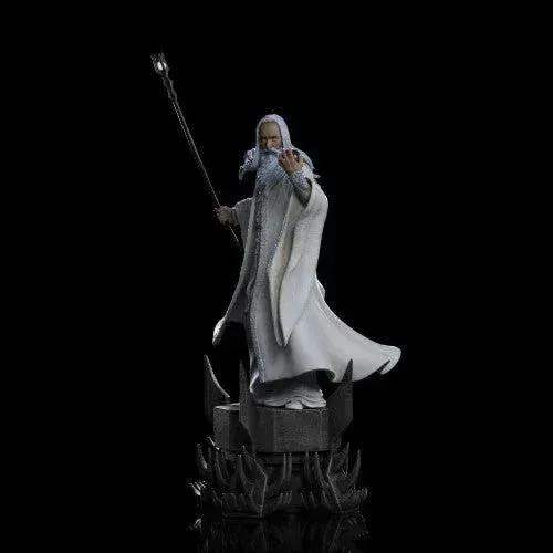 Lord Of The Rings Saruman Statue Premium Detail Collectible - ToylandEU